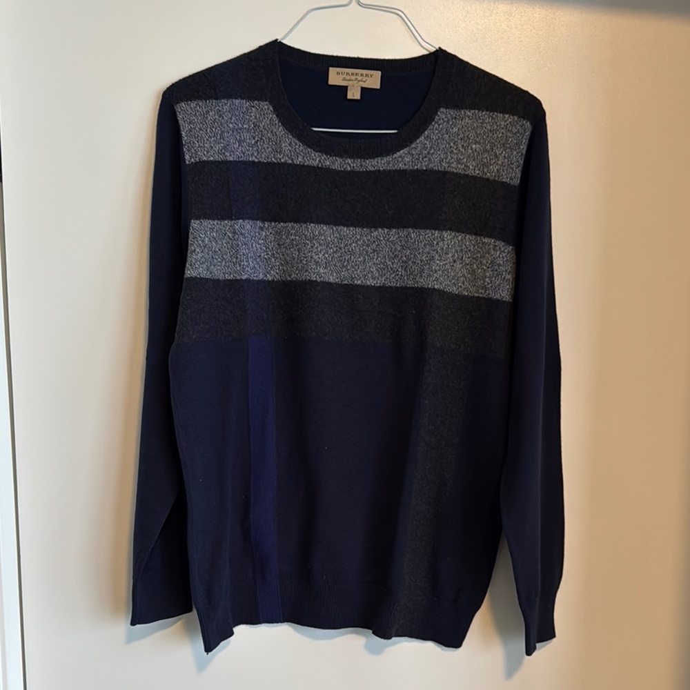 Burberry Men's Navy Sweater